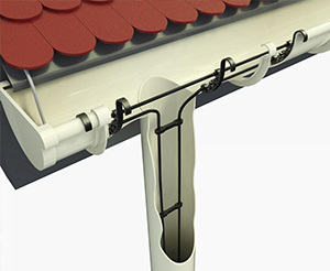 Обогрев кровли, обогрев желобов и водостоков